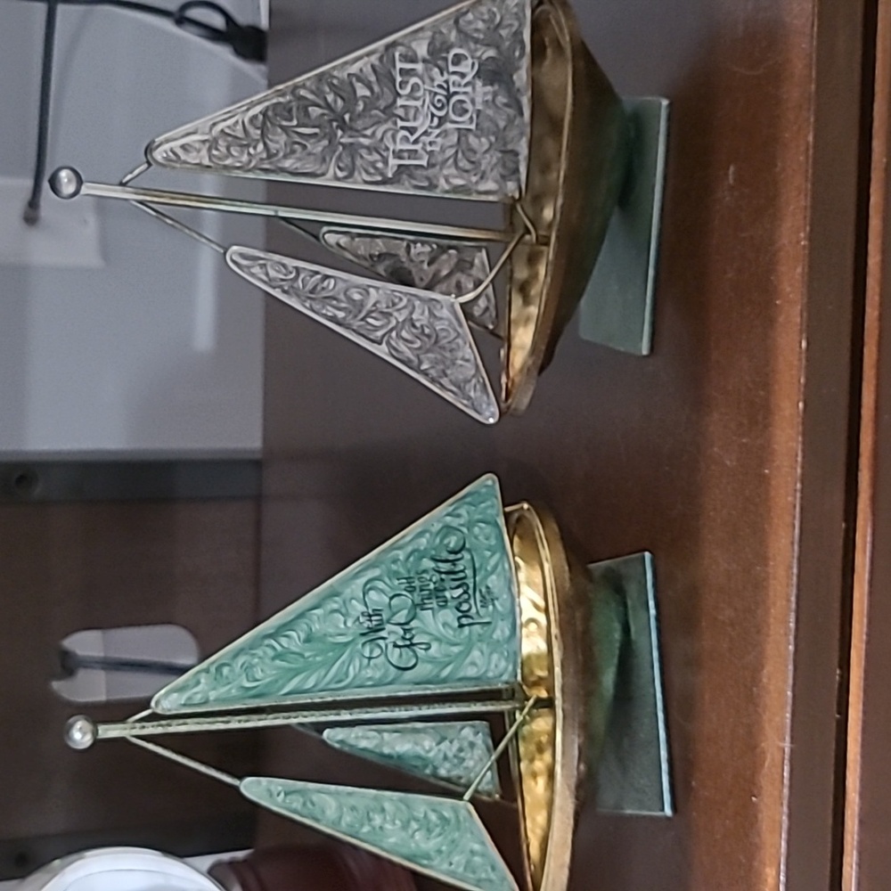 BEAUTIFUL SAILBOAT ⛵️ DECOR SET WITH BIBLE VERSES